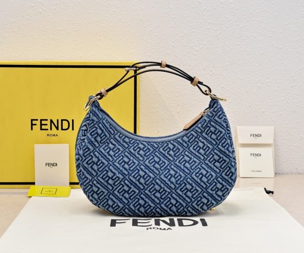 Fendigraphy Small Blue denim (1)