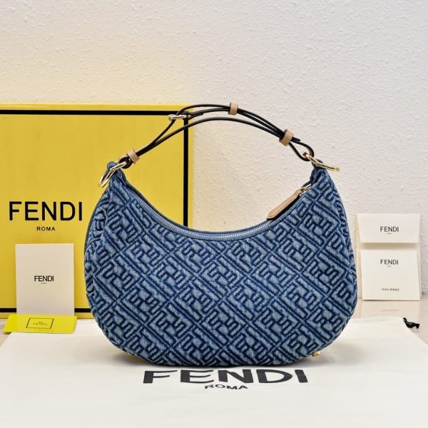 Fendigraphy Small Blue denim (1)